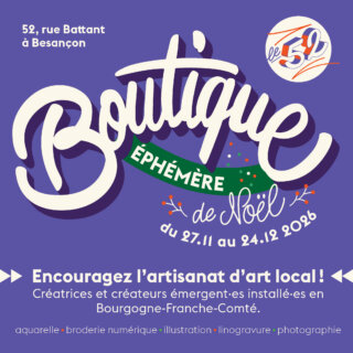 Boutique Éphémère de Noël du 52